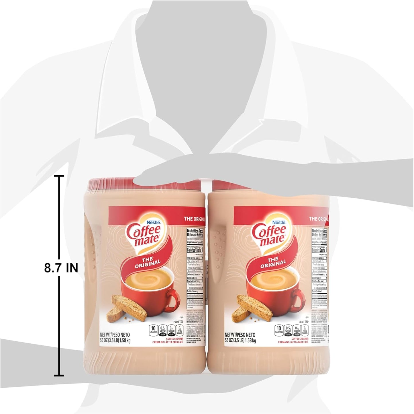 Coffee-mate Powder Original (56 oz.) .2 pack