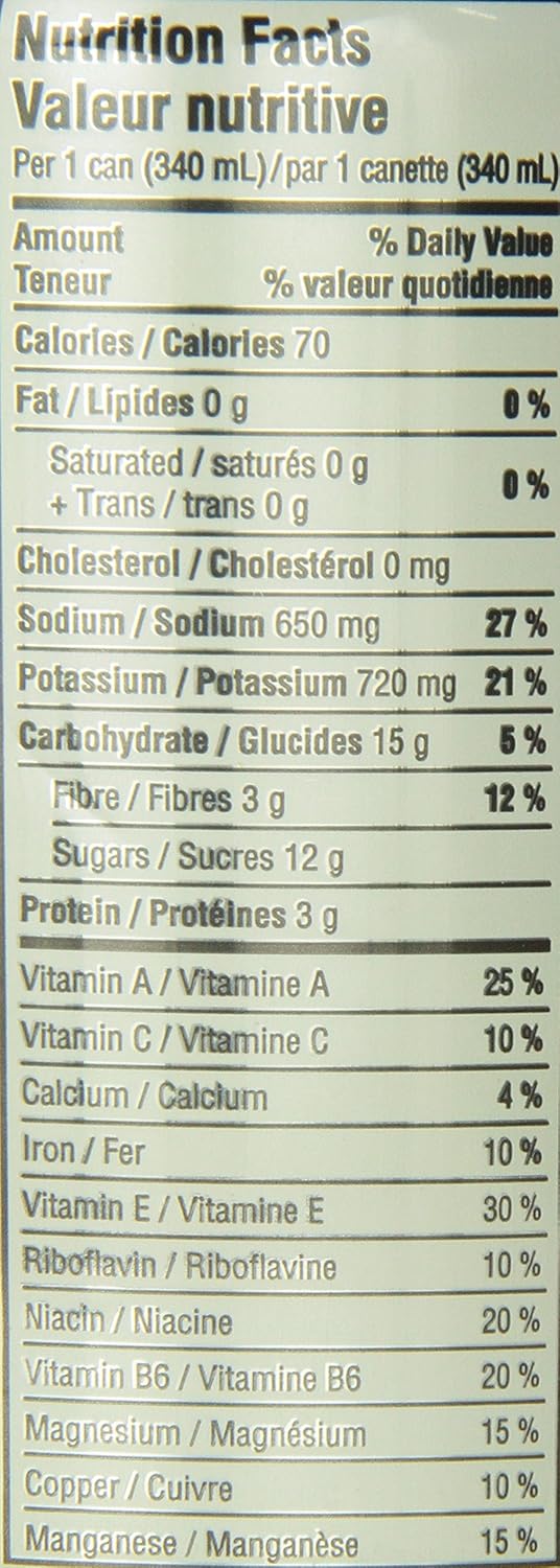 V8 Original Vegetable Cocktail, 340 ml, 24 Count