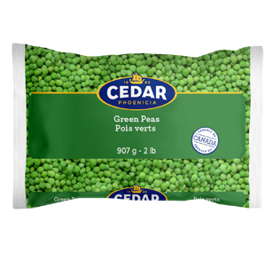 Grean Peas 907g - 2lb Cedar