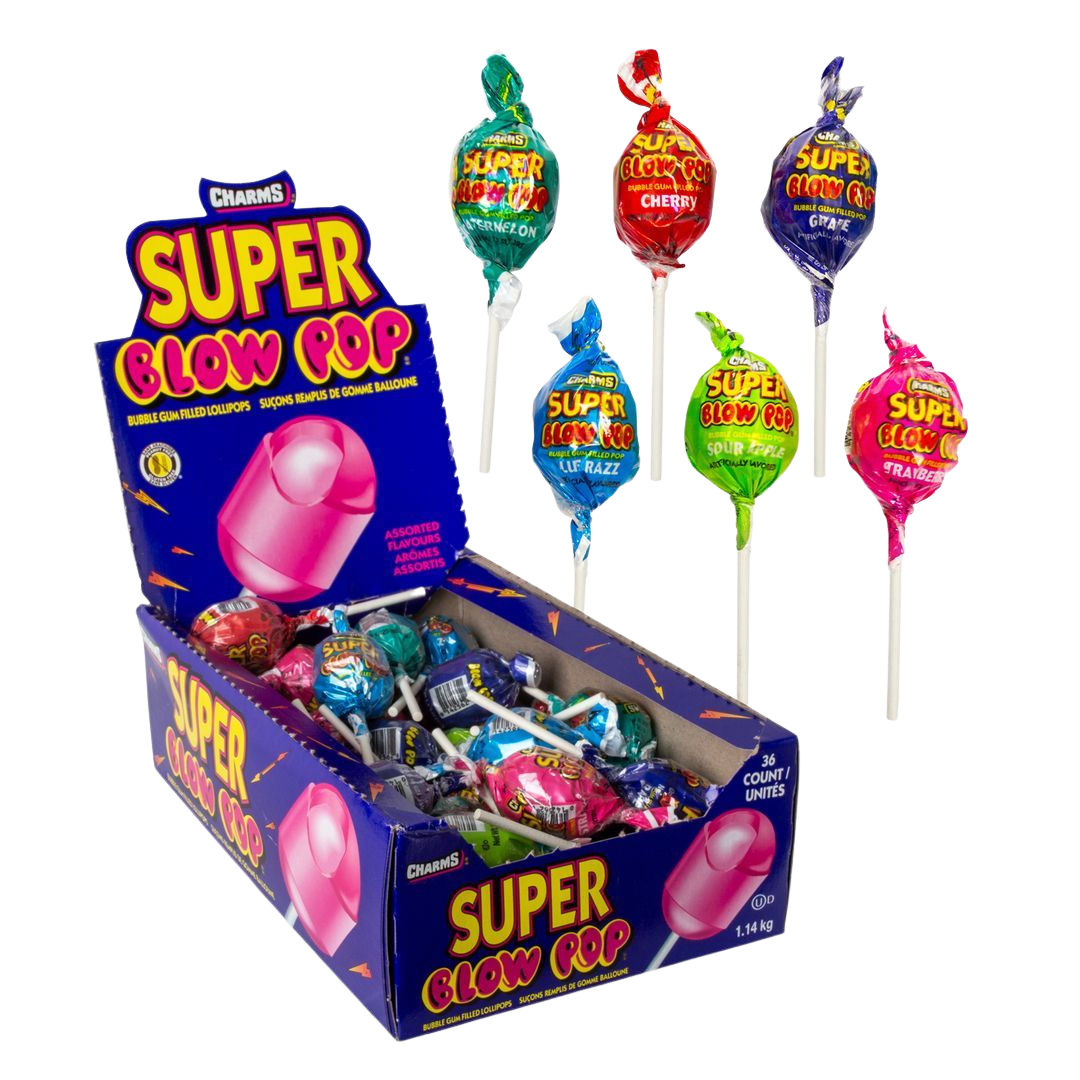 Charms - Super Blow Pop 36-1.14kg