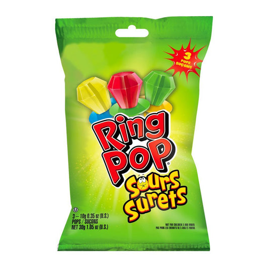 Ring pop sours surets 3-10g