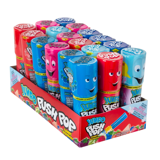 Jumbo Push pop 18pc