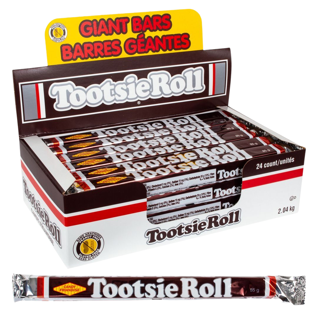 Tootsie Roll - Giant bars  24-2.04kg