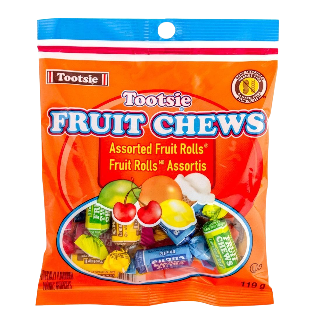 Tootsie fruit chews - Assorted Fruit Rolls 119g