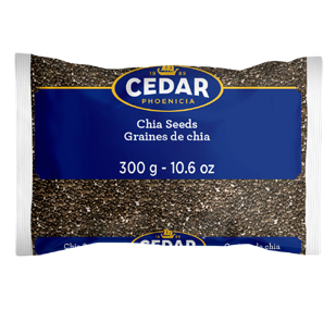 Chia Seeds 300g -10.6 oz Cedar Cedar