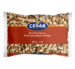 Dry Fava Beans 907g - 2lb Cedar