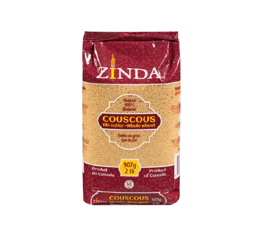 Zinda whole wheat Couscous  907g