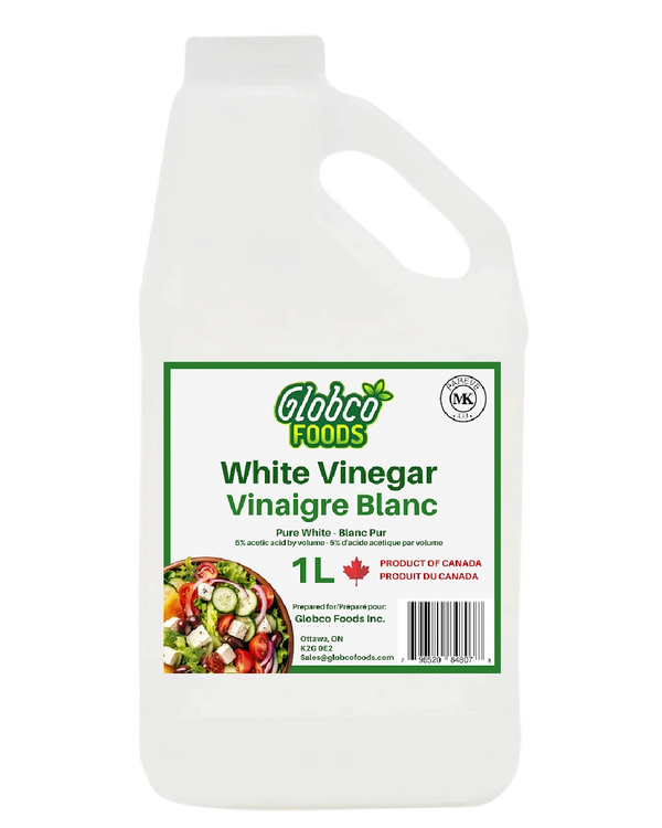 Premium Quality White Vinegar 1L – Proudly Canadian - Globco Foods
