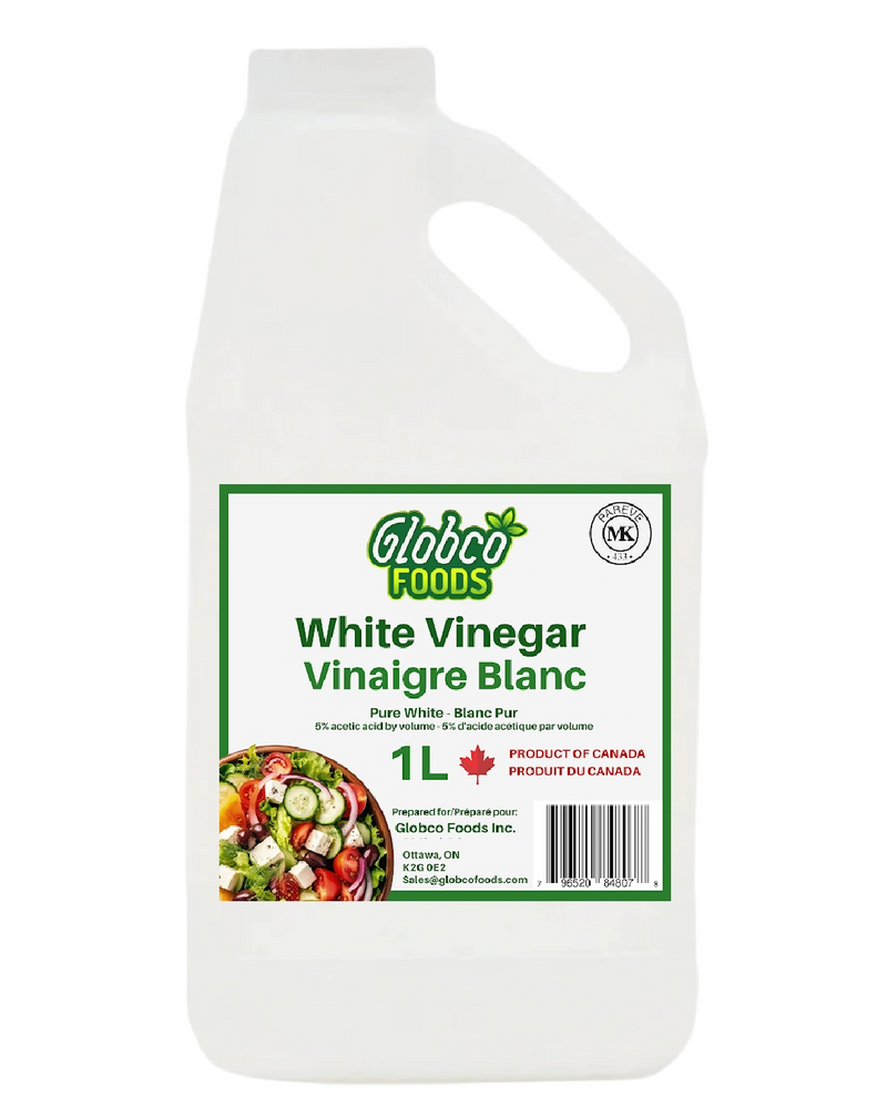 Premium Quality White Vinegar 1L – Proudly Canadian - Globco Foods