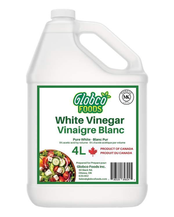 Premium Quality 4L White Vinegar – Proudly Canadian - Globco Foods