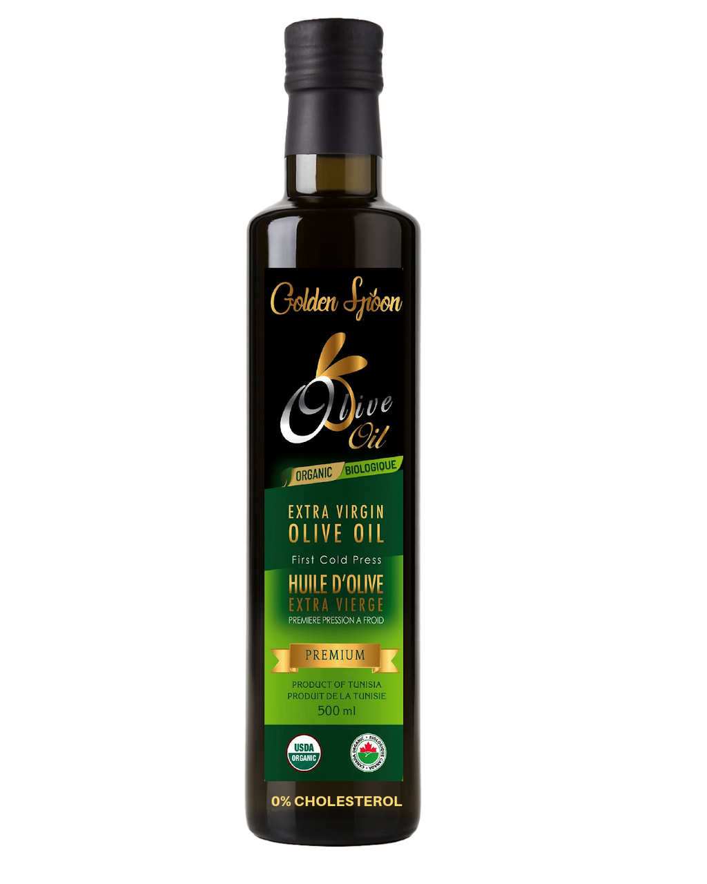 Organic Extra Virgin Olive Oil 500ml - Award winning - Goldenspoon Olive Oil