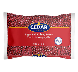 Light Red Kidney Beans 907g - 2lb Cedar