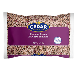 Romano Beans 907g - 2lb Cedar