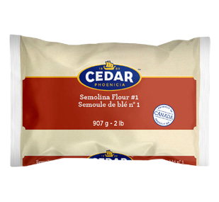 Semolina Flour 1 907g - 2lb Cedar