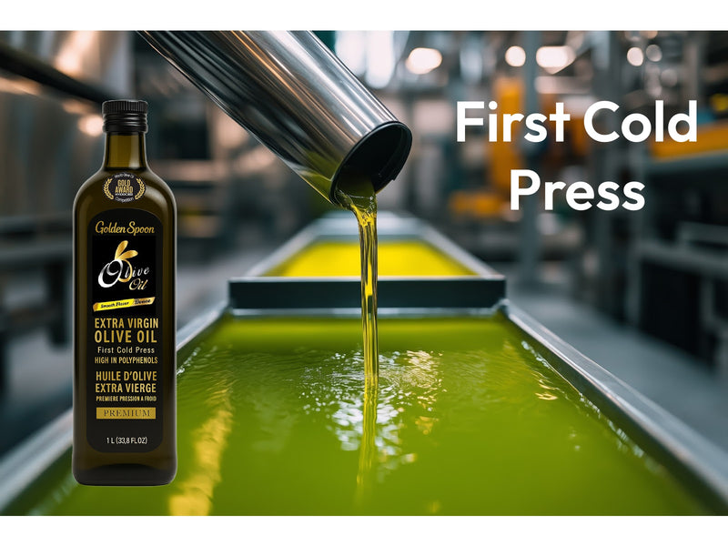 Award winning Extra Virgin Olive Oil Naturally Smooth 1L - Goldenspoon Olive Oil