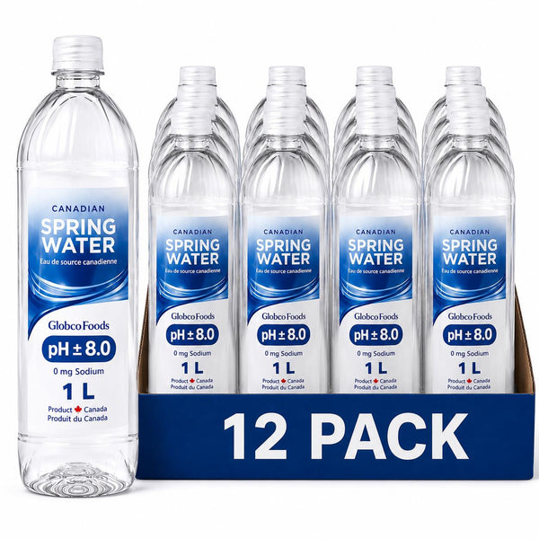 Canadian Mineral Spring Water 1L (12 Pack)