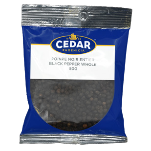 Whole Black Pepper 50g